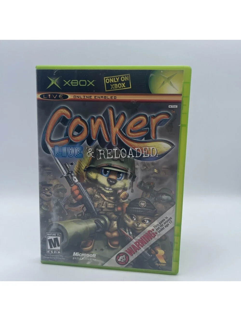 Conker: Live & Reloaded - Xbox * Game and Case * Tested * Working